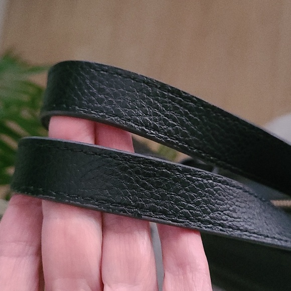 Black Leather Tote Bag ❤️ - Picture 7 of 12